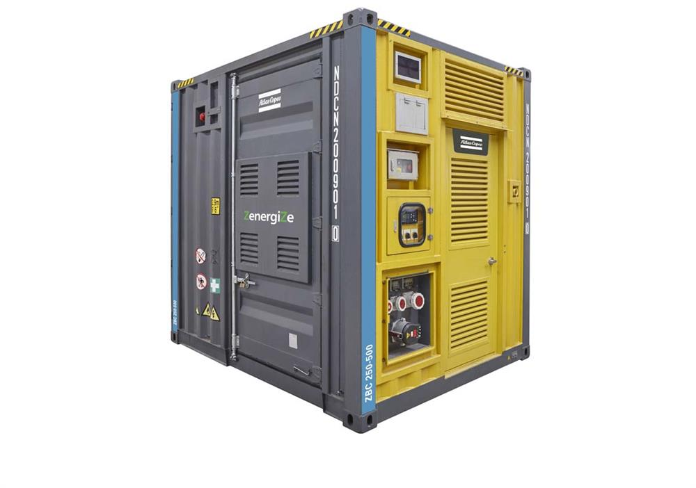 Battericontainer 575 KWh